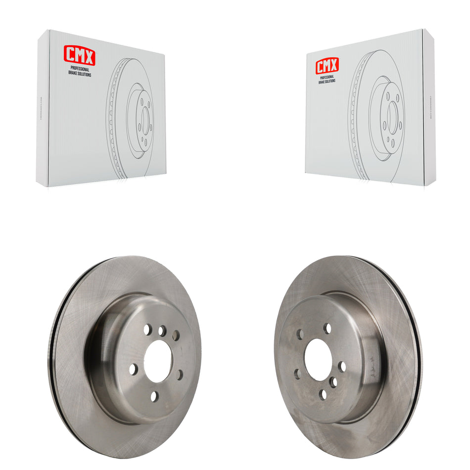 Rear Brake Rotor Kit For BMW X3 330i xDrive X4 530i Toyota GR Supra 330e Z4 530e 430i 540i K8-102710