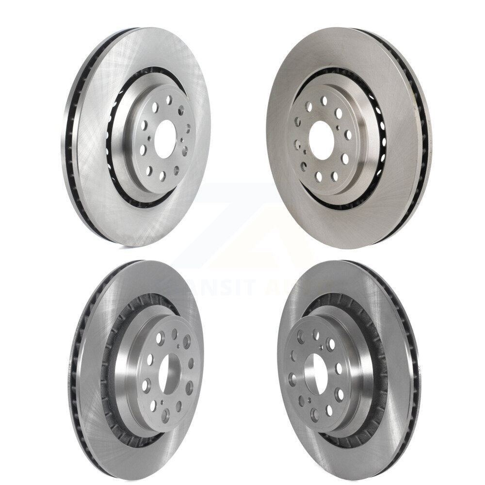 Front Rear Disc Brake Rotors Kit For Lexus LS460 LS600h K8-102713