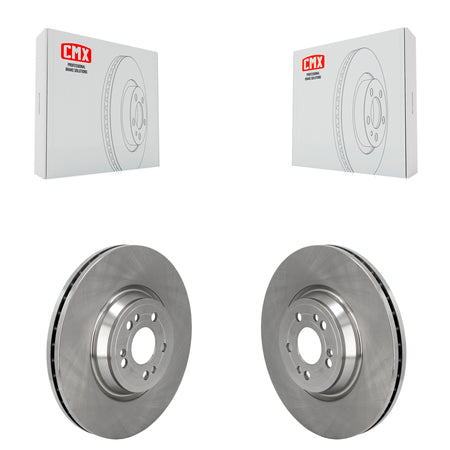 Front Brake Rotors Pair For Mercedes-Benz GLE350 With Vented Rear AMG Package K8-102714