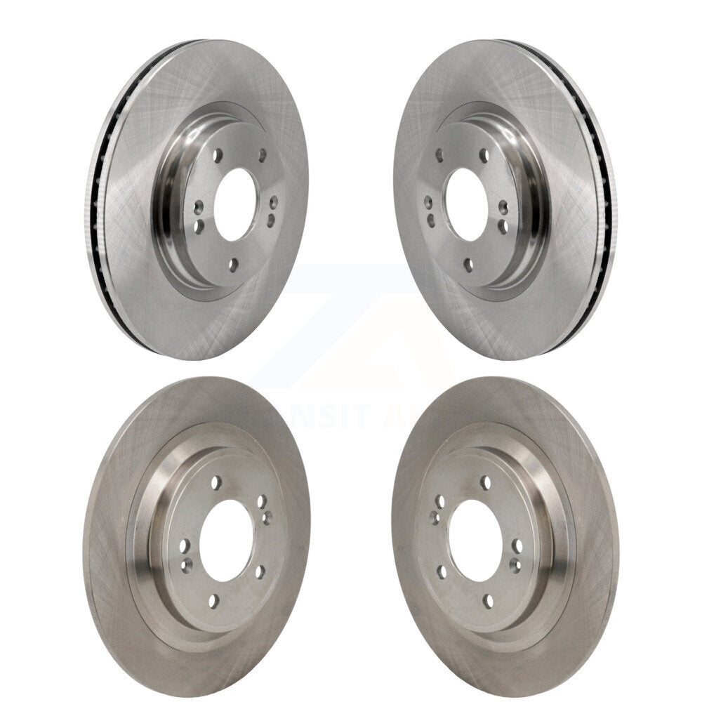 Front Rear Disc Brake Rotors Kit For 2024-2025 Hyundai Kona Electric K8-102718