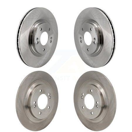 Front Rear Disc Brake Rotors Kit For 2024-2025 Hyundai Kona Electric K8-102718