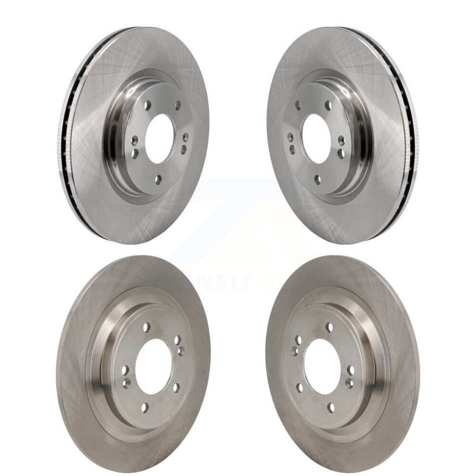 Front Rear Disc Brake Rotors Kit For 2024-2025 Hyundai Kona Electric K8-102718