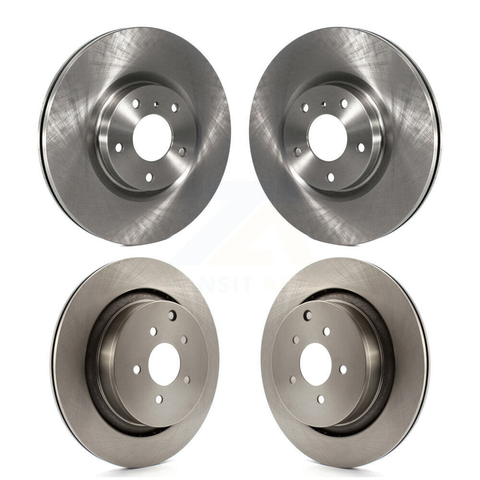 Front Rear Disc Brake Rotors Kit For INFINITI M37 QX70 Q70 Q70L M56 M35h K8-102727
