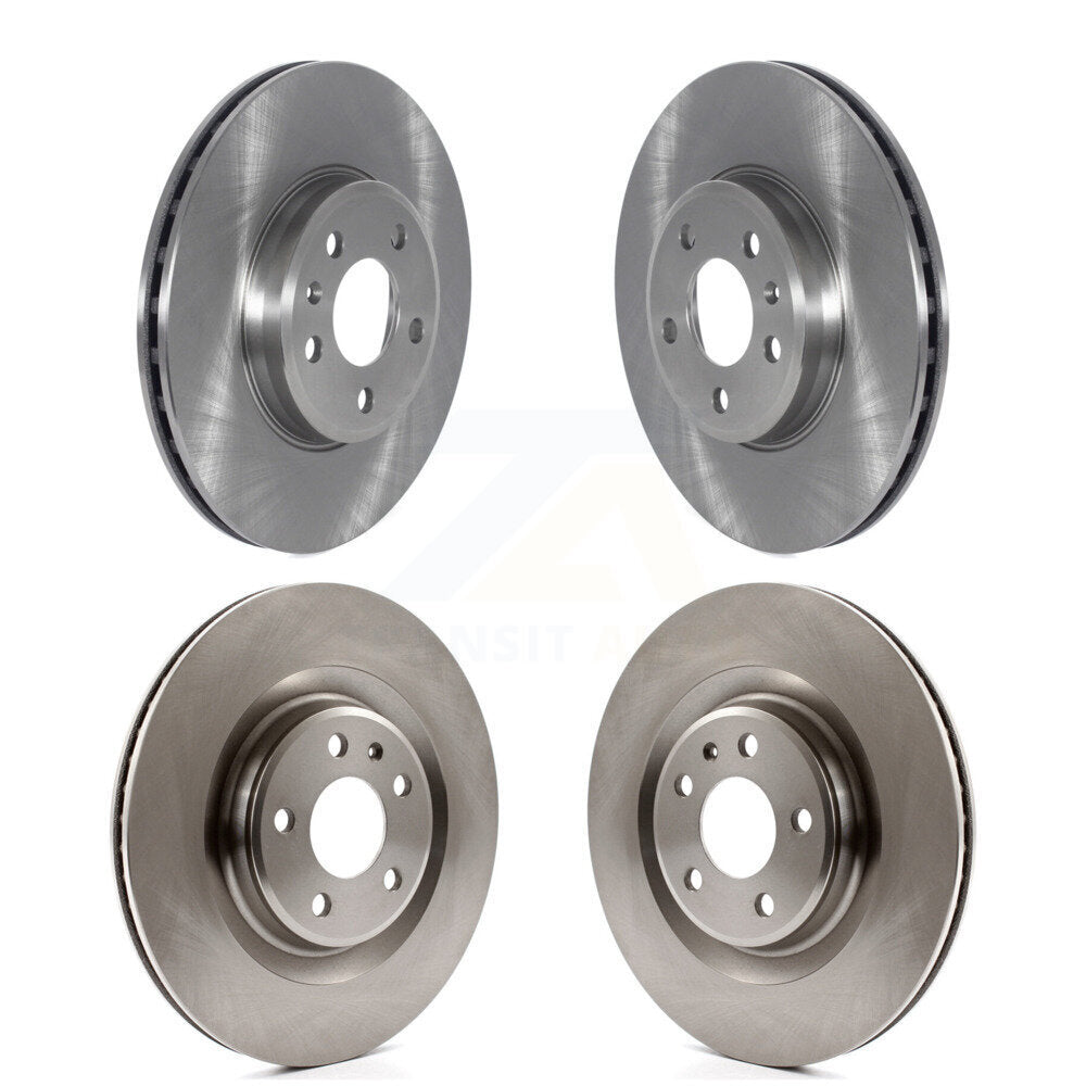 Front Rear Brake Rotors Kit For Audi A5 Sportback Quattro With 314mm Diameter Rotor K8-102733