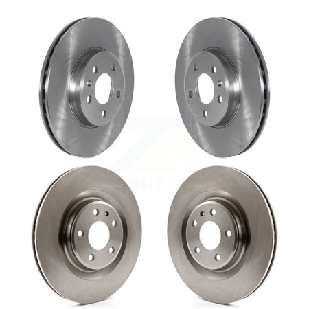 Front Rear Brake Rotors Kit For Audi A5 Sportback Quattro With 314mm Diameter Rotor K8-102733