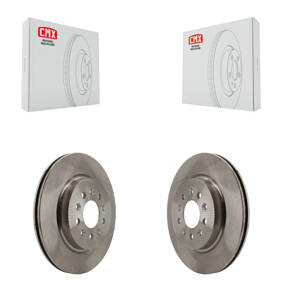 Rear Disc Brake Rotors Pair For Cadillac CT4 K8-102737