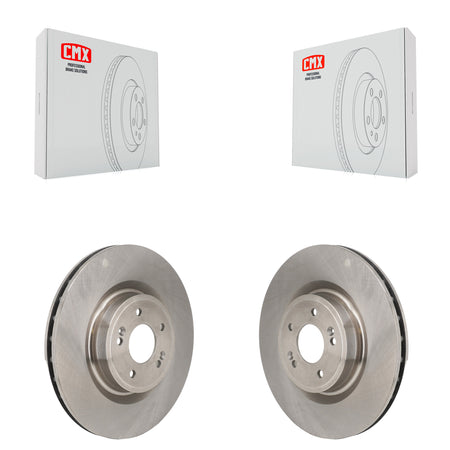 Rear Disc Brake Rotors Pair For 2024-2026 Genesis G70 With 340mm Diameter Rotor K8-102738