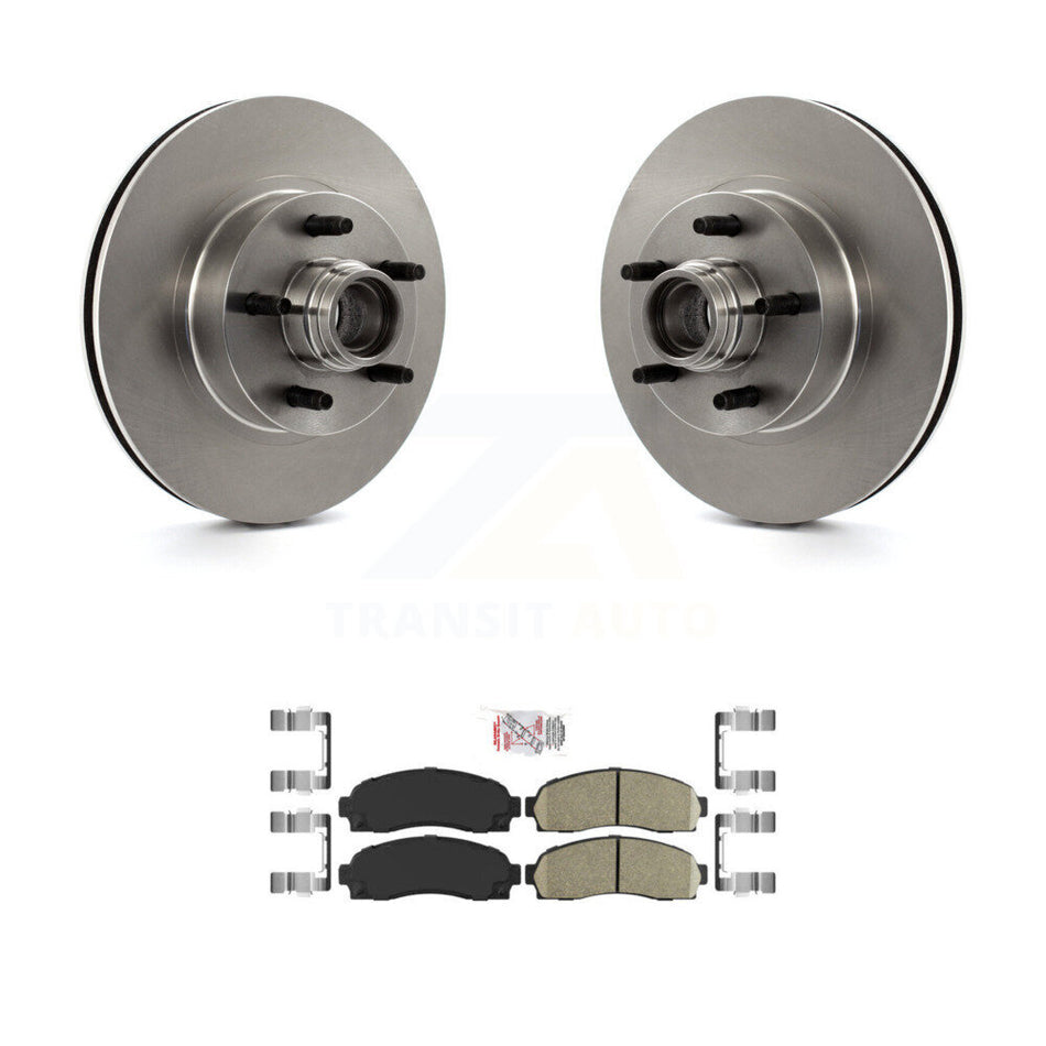 Front Disc Brake Rotors Hub And Ceramic Pads Kit For Ford Ranger Mazda B3000 B2300 B4000 K8A-100043