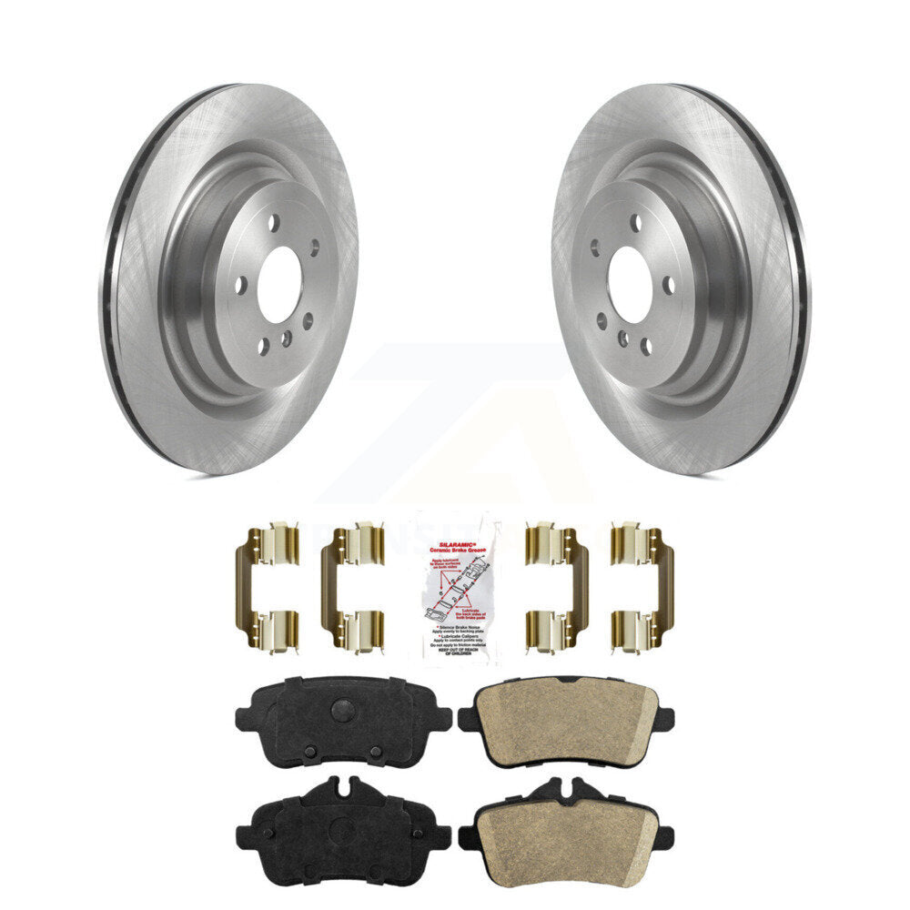 Rear Brake Rotors Ceramic Pad Kit For Mercedes-Benz GL350 GLS450 ML400 GLS550 GL550 GL450 K8A-100441