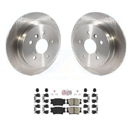 Rear Disc Brake Rotors And Ceramic Pads Kit For Toyota Camry K8A-100463
