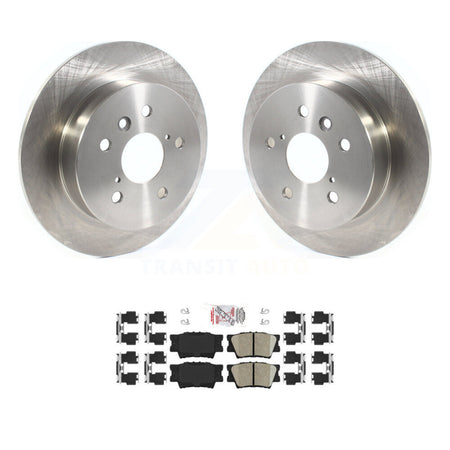 Rear Disc Brake Rotors And Ceramic Pads Kit For Toyota Camry K8A-100465