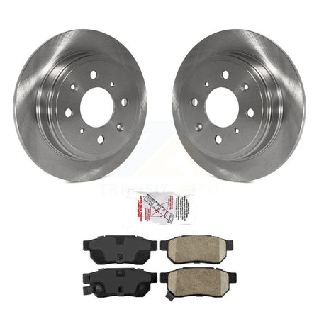 Rear Brake Rotor And Ceramic Pad Kit For Honda Civic Acura Integra del Sol Prelude CRX EL K8A-100486