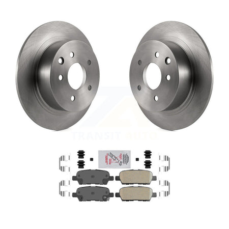 Rear Disc Brake Rotors And Ceramic Pads Kit For Nissan Sentra Altima Juke Maxima K8A-100528