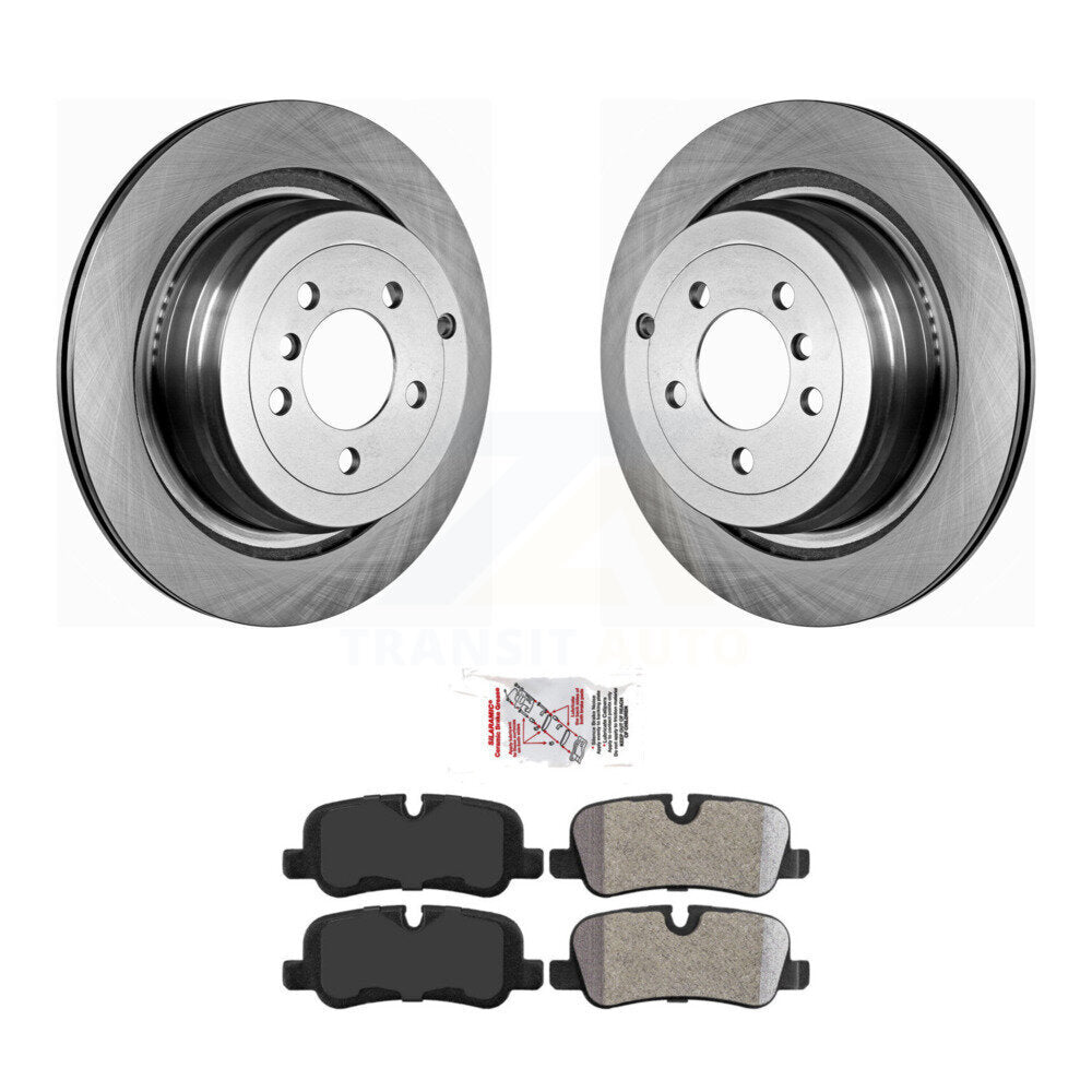 Rear Disc Brake Rotors And Semi-Metallic Pads Kit For Land Rover Range K8A-100592