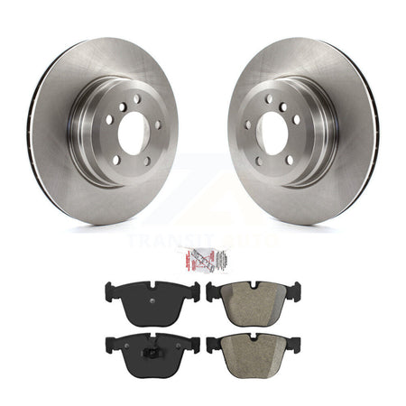 Rear Disc Brake Rotors And Semi-Metallic Pads Kit For BMW X5 X6 K8A-100594
