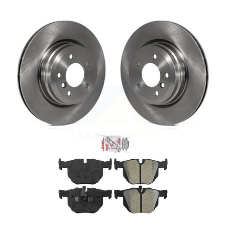 Rear Brake Rotor Semi-Metallic Pad Kit For BMW X1 335i xDrive 335xi 330i 330xi 335is 335d K8A-100606
