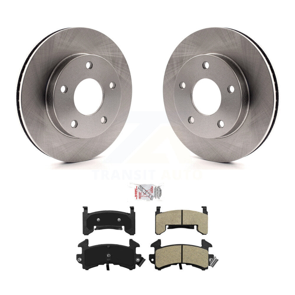 Rear Disc Brake Rotor & Semi-Metallic Pad Kit For Cadillac Eldorado Buick Riviera Seville K8A-100652