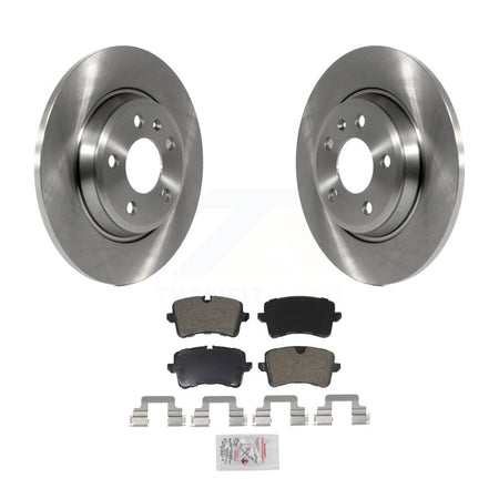 Rear Disc Brake Rotors And Semi-Metallic Pads Kit For Audi A7 Quattro A6 K8A-100657