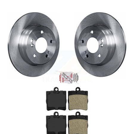 Rear Brake Rotor And Semi-Metallic Pad Kit For Mercedes-Benz C230 Chrysler Crossfire C240 K8A-100671