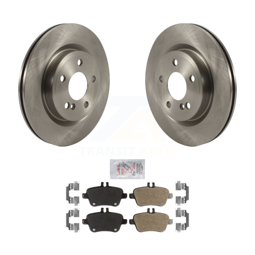 Rear Disc Brake Rotor Semi-Metallic Pad Kit For Mercedes-Benz GLA250 CLA250 INFINITI QX30 K8A-100690
