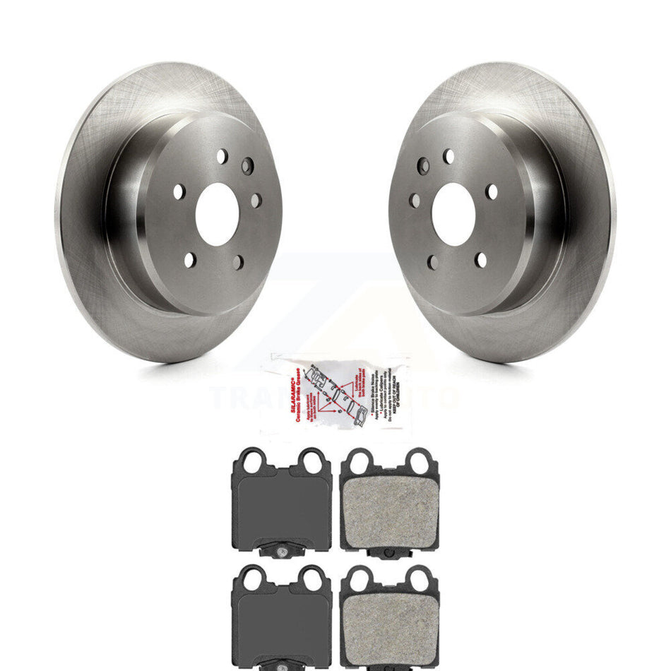 Rear Disc Brake Rotors And Semi-Metallic Pads Kit For Lexus SC430 IS300 GS300 GS400 GS430 K8A-100720