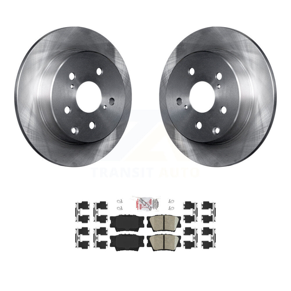 Rear Disc Brake Rotors And Ceramic Pads Kit For Toyota RAV4 Lexus HS250h K8A-100776