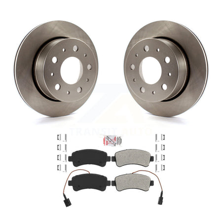 Rear Brake Rotor Semi-Metallic Pad Kit For Ram ProMaster 2500 3500 1500 With Vented K8A-100786