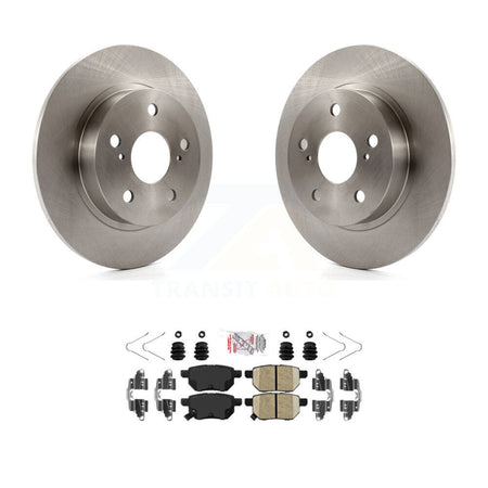 Rear Disc Brake Rotors And Ceramic Pads Kit For 2011-2016 Scion tC K8A-100793