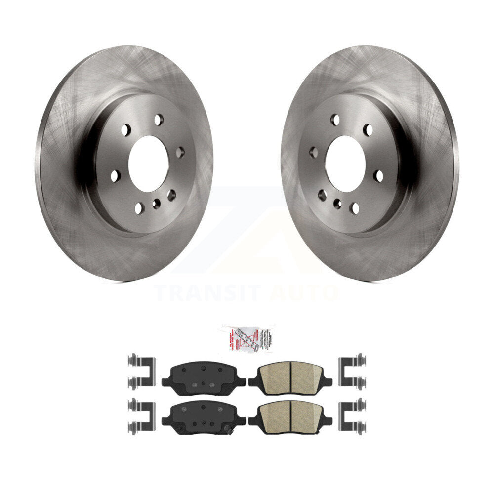 Rear Brake Rotor And Ceramic Pad Kit For Pontiac Montana Chevrolet Uplander Buick Terraza K8A-100879