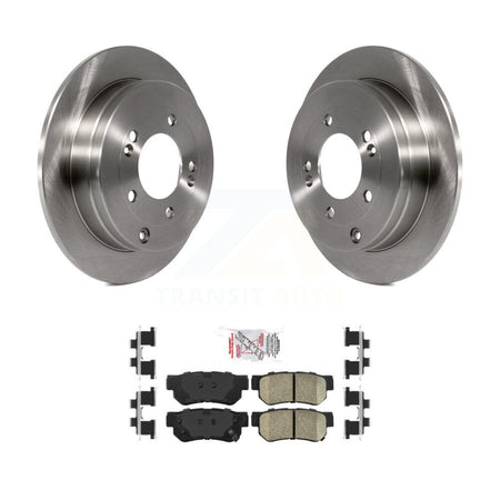 Rear Disc Brake Rotors And Ceramic Pads Kit For Hyundai Azera K8A-100894
