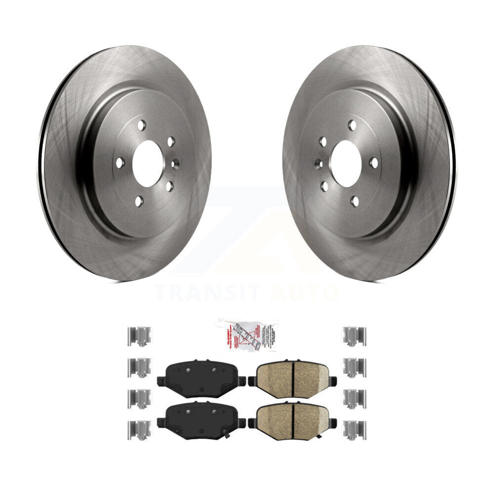 Rear Brake Rotor & Ceramic Pad Kit For Ford Explorer Flex Taurus Police Interceptor Sedan K8A-100901