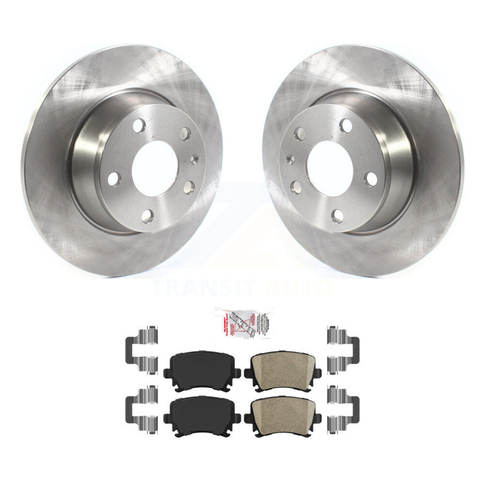 Rear Disc Brake Rotors Ceramic Pad Kit For Audi TT Quattro With 286mm Diameter Rotor K8A-100918