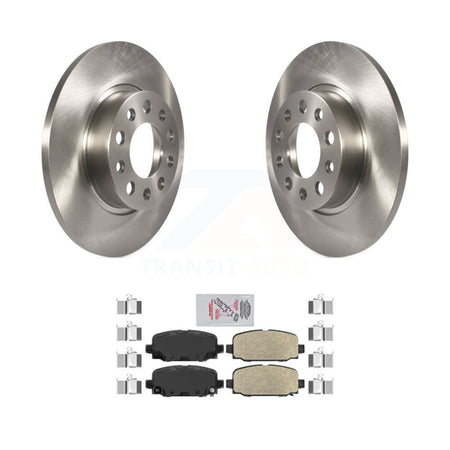 Rear Disc Brake Rotors And Ceramic Pads Kit For Jeep Compass K8A-100950