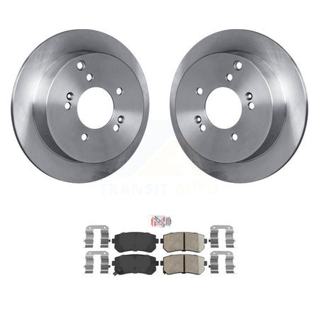 Rear Disc Brake Rotors And Ceramic Pads Kit For Hyundai Tucson Kia Sportage AWD K8A-100994