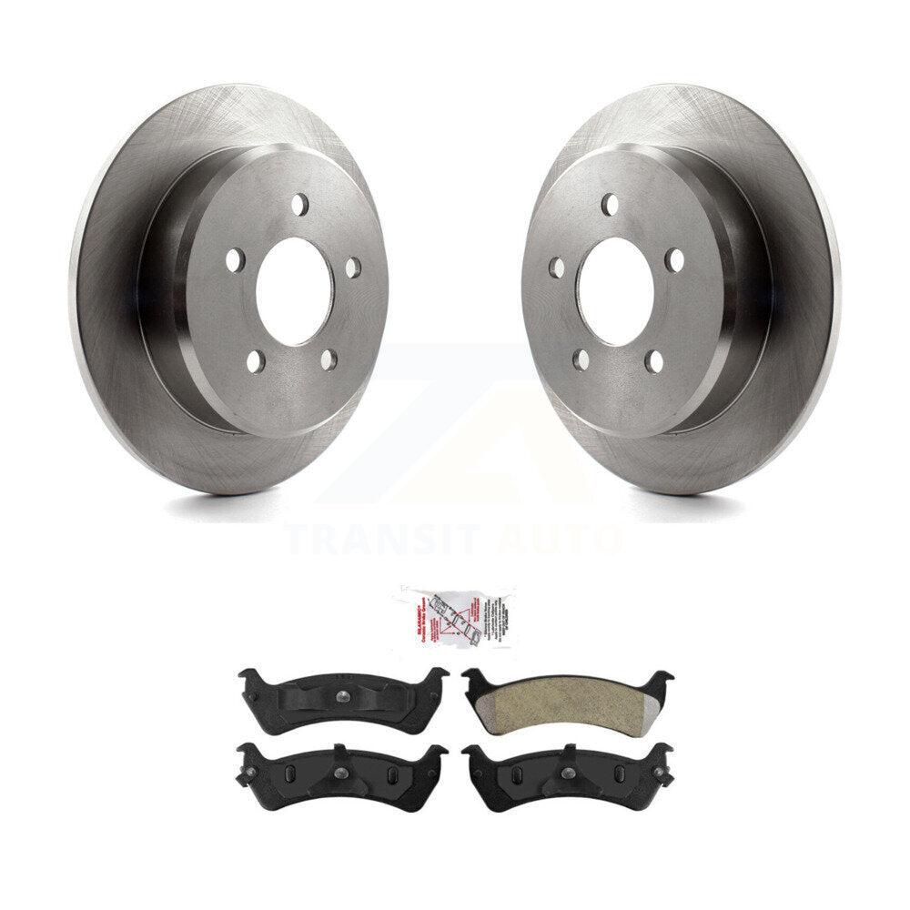 Rear Brake Rotor Semi-Metallic Pad Kit For Ford Ranger Explorer Sport Mercury Mountaineer K8A-101003