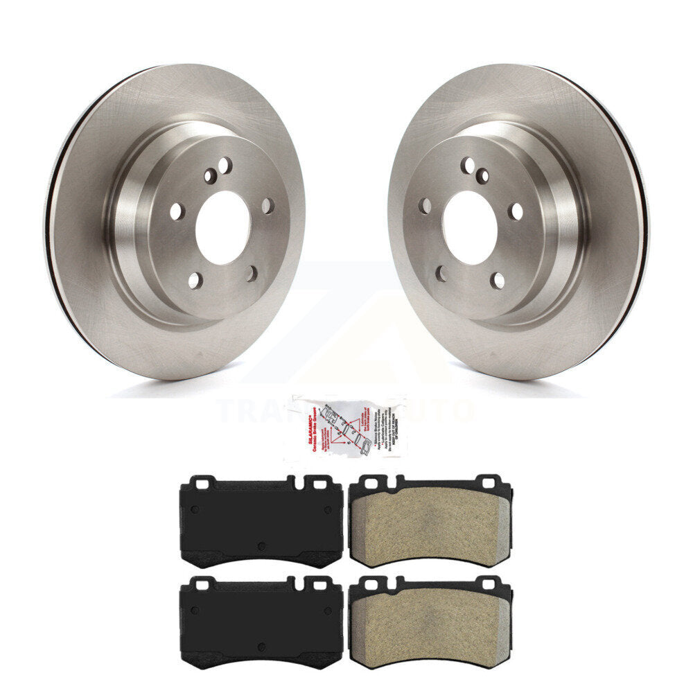 Rear Disc Brake Rotors And Semi-Metallic Pads Kit For Mercedes-Benz E55 AMG K8A-101013