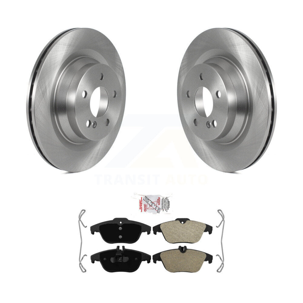 Rear Disc Brake Rotors And Semi-Metallic Pads Kit For Mercedes-Benz E550 K8A-101034