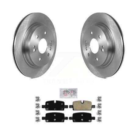 Rear Brake Rotor & Ceramic Pad Kit For GMC Chevrolet Silverado 1500 Sierra Yukon Tahoe XL K8A-101069