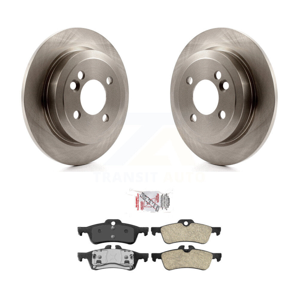 Rear Disc Brake Rotors And Ceramic Pads Kit For Mini Cooper K8A-101115