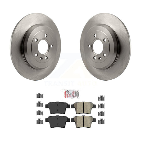 Rear Brake Rotor & Semi-Metallic Pad Kit For Ford Five Hundred Freestyle Taurus X Mercury K8A-101134