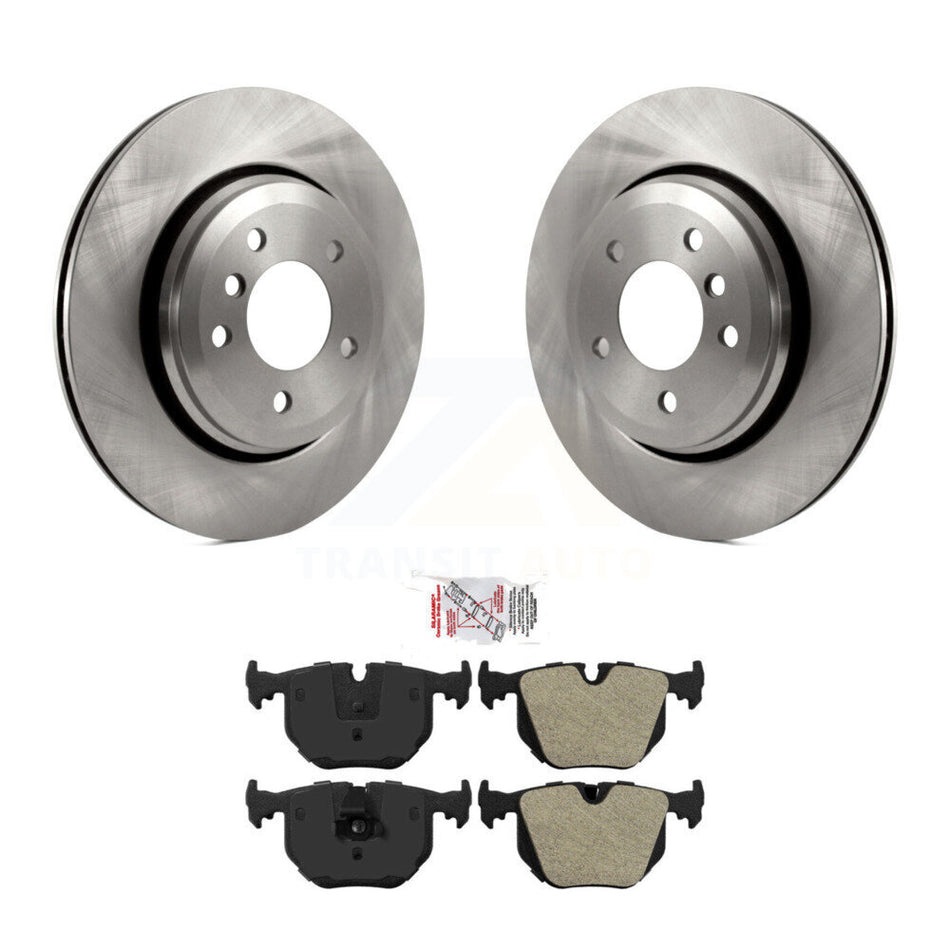 Rear Disc Brake Rotors And Semi-Metallic Pads Kit For BMW 330Ci 330i 330xi K8A-101139