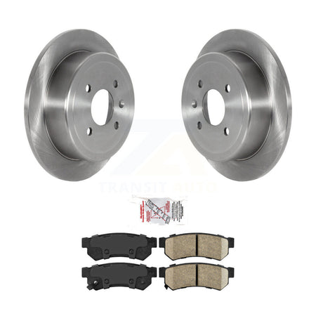 Rear Disc Brake Rotors And Ceramic Pads Kit For Chevrolet Spark EV K8A-101146
