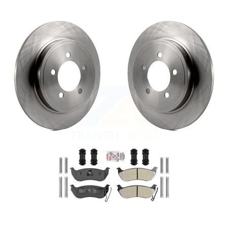 Rear Brake Rotor & Semi-Metallic Pad Kit For Ford Explorer Sport Trac Mercury Mountaineer K8A-101181