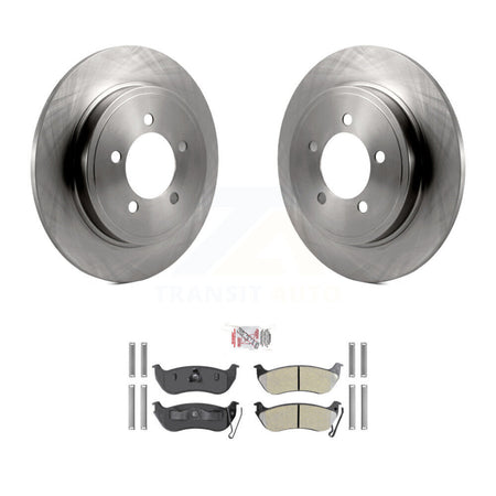 Rear Brake Rotor & Semi-Metallic Pad Kit For Ford Explorer Sport Trac Mercury Mountaineer K8A-101182