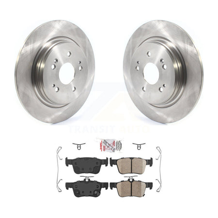 Rear Disc Brake Rotors And Ceramic Pads Kit For 2019-2021 Acura RDX K8A-101184