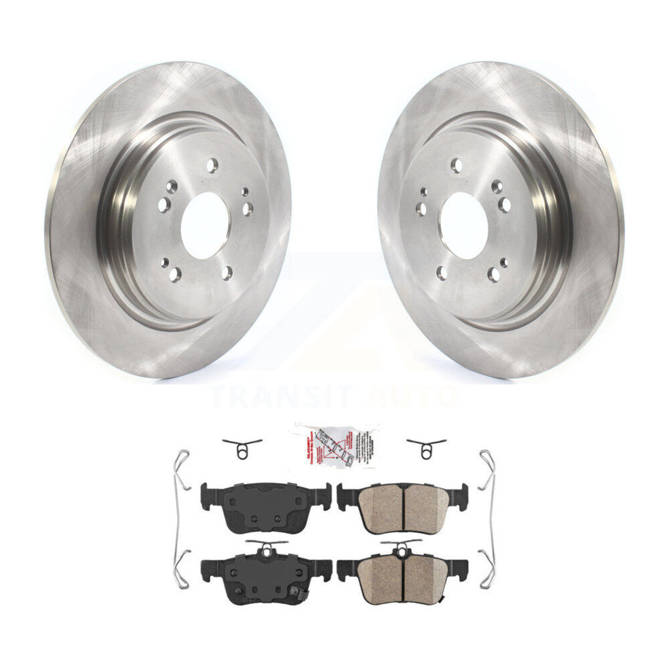 Rear Disc Brake Rotors And Ceramic Pads Kit For 2019-2021 Acura RDX K8A-101184