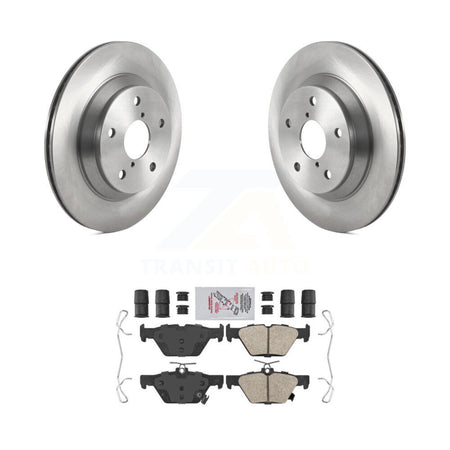 Rear Disc Brake Rotors And Ceramic Pads Kit For Subaru Forester Crosstrek K8A-101217