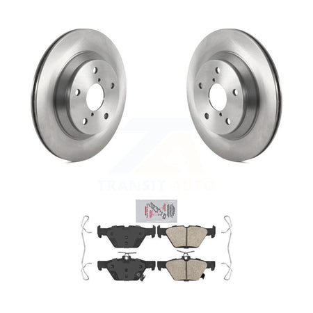 Rear Disc Brake Rotors And Ceramic Pads Kit For Subaru Forester Crosstrek K8A-101218