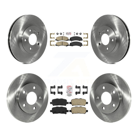 Front Rear Ceramic Pads And Disc Brake Rotors Kit For Chevrolet Impala Limited K8A-101270