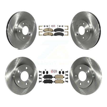 Front Rear Ceramic Pads And Disc Brake Rotors Kit For Chevrolet Impala Limited K8A-101271